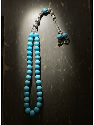 Doğal Taş Turkuaz(Firuze) Taşı Tesbih