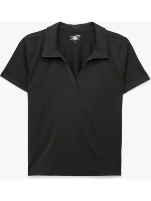 Koton Slim Fit Kısa Kollu Polo Yaka Spor Tişört