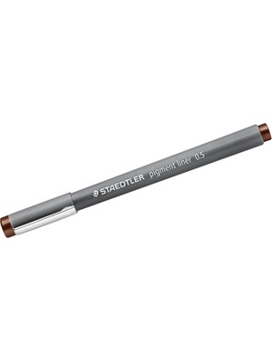 Braventa Collection Staedtler 308 0576 Pigment Liner Kahve 0.5 mm