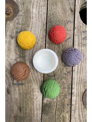 Braventa Collection Dondurma Topu Tekli Mum Kalıbı (Silikon)