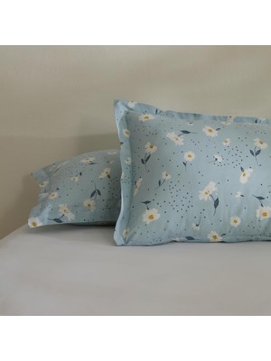 Braventa Collection Home Daisy 2'li Yastık Kılıfı Mint