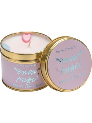 Braventa Collection Snow Angel Teneke Mum 1 Paket (1 x 1 Adet)