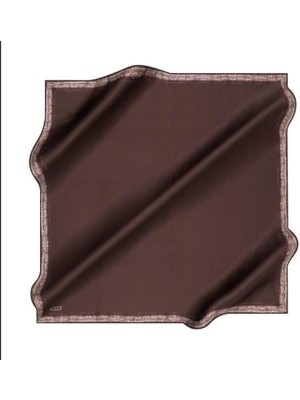 Aker Ipek Eşarp - 8959713-933 Kahverengi Twill