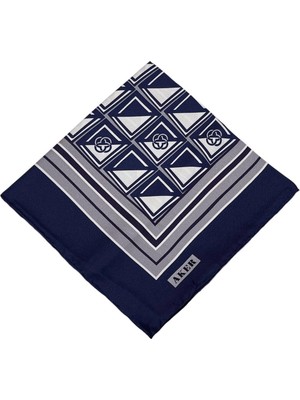 Aker Ipek Eşarp - 8968713-921 Lacivert Twill