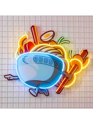 Kamer Neon LED Işıklı Pop Art Sanatsal Tablo