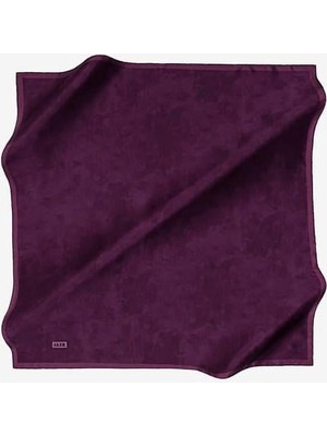 Aker Ipek Eşarp - 7208713-993 Koyu Mor Twill