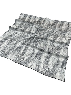 Aker Ipek Eşarp - 8924713-912 Gri Twill