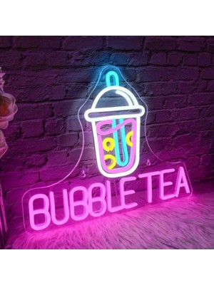 Kamer Neon LED Işıklı Bubble Tea
