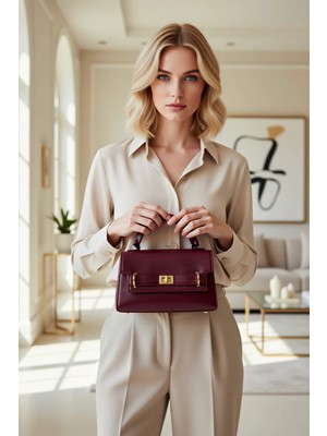 Benerly Kadın Gömlek Yaka Uzun Kollu Önden Düğme Kapamalı Kapaklı Cepli Düz Desen Standart Fit Crop Kesim