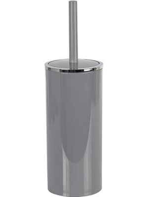 Braventa Collection Primanova Lenox Tuvalet Fırçası, Ø10,5 x 33 Cm, Gri