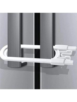 Braventa Collection Bebek Çocuk Dolap Çekmece Koruma Raylı Güvenlik Sistemi Dolap Kilidi