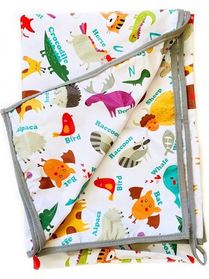 Braventa Collection Su Geçirmez, Yer/masa Örtüsü, Aktivite, Yemek ve Oyun Için, ve Çevreci, Çok Amaçlı Kullanım, Zoo (15