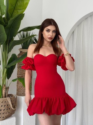 Etiler Collection Peyda Straplez Elbise