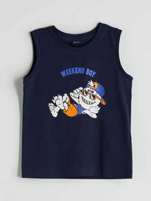 Lc Waikiki Yeni Sezon Bisiklet Yaka Erkek Çocuk Atlet