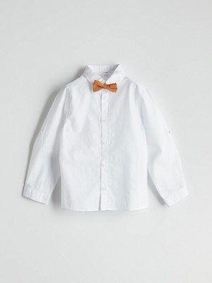 Lc Waikiki Yeni Sezon Papyonlu Basic Erkek Çocuk Gömlek