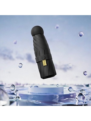 Kemove Mini Kapsül Şemsiye – UPF50+ Uv Koruma + Yağmur Dayanıklı | Kompakt, Şık ve Her Yere Sığar!