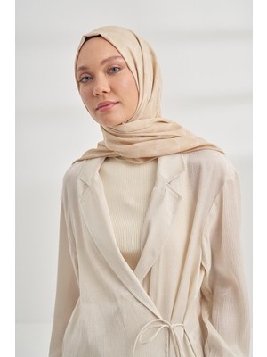 Armanda Geometrik Desen Şal 3120-BEJ