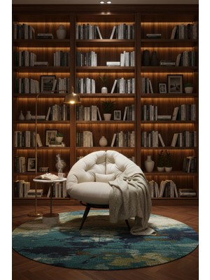 AVYNA Tekli Berjer Koltuk Krem – Modern Şık Tasarım, Yastıklı, Çelik Iskelet ve Ergonomik