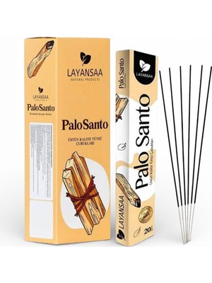 Layansaa Palo Santo Tütsüsü – 20’li Doğal Çubuk Tütsü