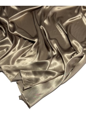 Bursa Kumaştan En 150 Çift En Dökümlü, Parlak Mevsimlik Polyestersiz Ipek Floş Saten Kumaş Elbise, Pantolon, Ceket