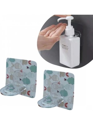 Süper Yapışkanlı Çok Amaçlı Cember Askı 2 Adet (4887)