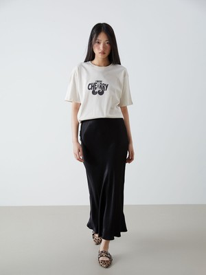 Lc Waikiki Yeni Sezon Dar Fit Saten Kadın Etek