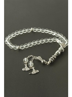 Bijuteri Net Cam Taş Tesbih 8 mm