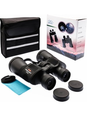 Karahanbey 20×50 Wd2 Çift Göz Ayarlı Profesyonel Dürbün – 1000M/56M – Siyah ( Lisinya )