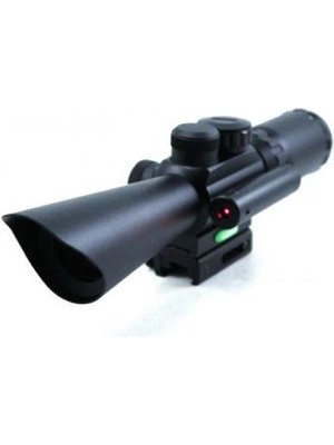 Karahanbey 3.5-10X40 Zoomlu Tüfeği Dürbünü Lazerli Dürbün ( Lisinya )
