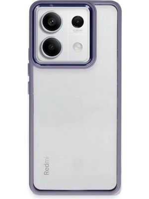 Marsilyan  Xiaomi Redmi Note 13 4g Kılıf Power Silikon - Lila