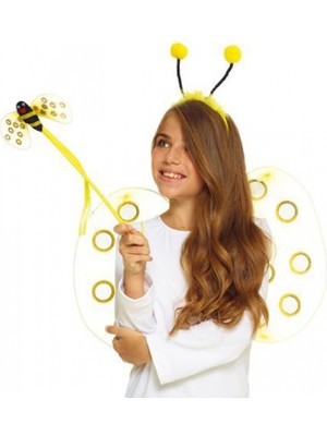 Marsilyan Arı Kanat Seti Kanadı Tacı ve Asası