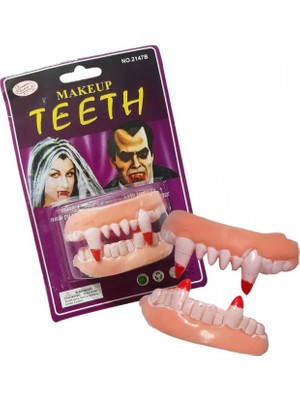 Marsilyan Çift Damak Yumuşak Vampir Dişleri