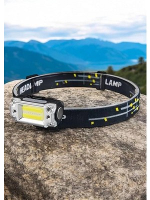 Marsilyan Kafa Lambası Kamp Feneri Balıkçı Feneri Başlıklı Suya Dayanıklı