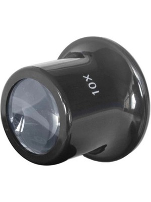 Karahanbey -10X Büyütmeli,saat,takı Onarım Için Cam Lensli Optik Göz Büyüteç ( Lisinya )