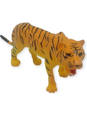 Karahanbey Hayvan Figürleri - Vahşi Hayvanlar 12 cm - Turuncu Kaplan (Lisinya)