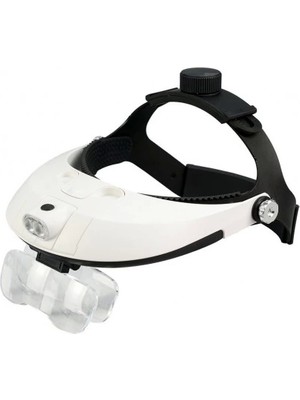 Karahanbey -5 Mercekli Çok Fonksiyonlu, Başlık Tip Işıklı Büyüteç 81001H ( Lisinya )