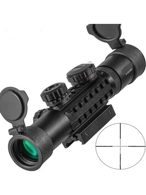 Karahanbey C3-9X26EG Raylı Çift Işıklı Dürbünü 11MM/22MM ( Lisinya )