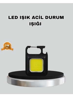 Marsilyan Usb Şarjlı 800 Lümen Led Fener – Mini Boy, 3 Işık Modlu, Anahtarlık Tipi El Feneri