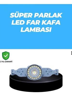 Marsilyan Uzun Pil Ömürlü Kamp ve Dağcılık Kafa Lambası