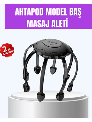 Karahanbey Titreşimli Saç Derisi Masaj Aleti 8 Kollu Derin Rahatlama ve Stres Azaltma - Lisinya