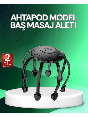 Karahanbey Elektrikli Saç Derisi Masaj Aleti Çok Noktalı Titreşimli Rahatlatıcı Bakım - Lisinya