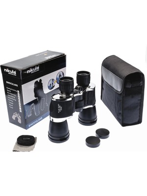 Karahanbey 50X50 Metal Gövdeli, Kauçuk Kaplamalı Avcılık Gözetleme Dürbün ( Lisinya )