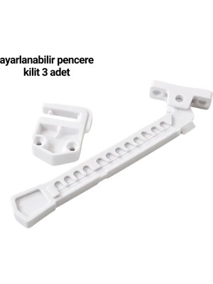 Marsilyan Cam Emniyet Kilidi 3lü