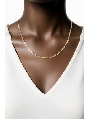 Çelik Kadın Vıp Seri Kararmaz Ezme Gurmet Kolye