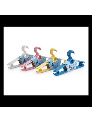 6 Parça  Pls.boncuk Çocuk Elbise Askı (4887)