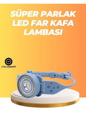 Marsilyan Suya Dayanıklı LED Kafa Lambası Outdoor Kullanım