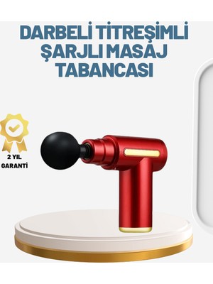 Karahanbey Elektrikli Masaj Tabancası Sessiz Çalışma ve Derin Doku Masajı - Lisinya