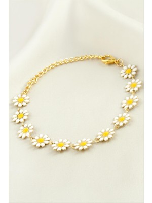 SiHako Papatya Mineli Bileklik