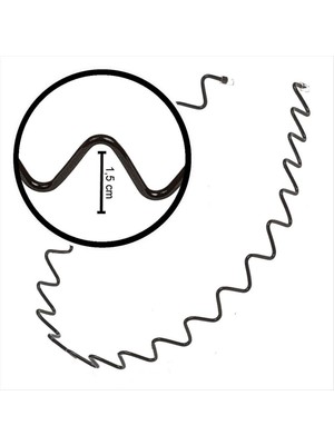 SiHako Zikzak Metal Taç