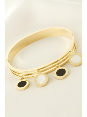 SiHako Lüks Çelik Kelepçe Bileklik